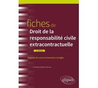 Fiches De Droit De La Responsabilité Civile Extracontractuelle - Rappels De Cours Et Exercices Corrigés