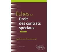 Fiches De Droit Des Contrats Spéciaux