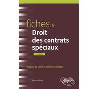 Fiches de Droit des contrats spéciaux