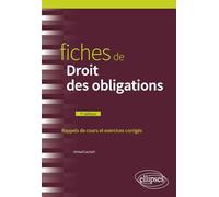 Fiches de droit des obligations