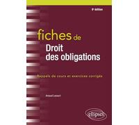 Fiches de droit des obligations - 6e édition