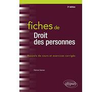 Fiches de droit des personnes: Rappels de cours et exercices corrigés