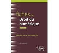 Fiches de droit du numérique: Rappels de cours et exercices corrigés
