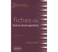 Fiches De Droit Du Travail Approfondi - Rappels De Cours Et Exercices Corrigés