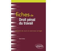 Fiches de Droit pénal du travail