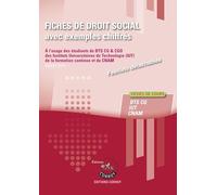 Fiches de droit social avec exemples chiffrés: Processus 4 du BTS CG
