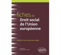 Fiches De Droit Social Européen - Rappels De Cours Et Exercices Corrigés