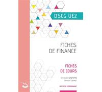 Fiches de finance UE 2 du DSCG - Séverine Cornet - Corroy Eds - broché - Scolaire / Universitaire