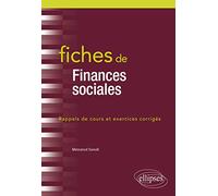 Fiches de finances sociales