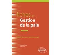 Fiches de Gestion de la paie