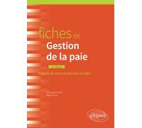 Fiches de Gestion de la paie: À jour au 1er juin 2022