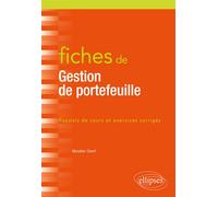 Fiches de gestion de portefeuile - Mondher Cherif - Ellipses - broché - Scolaire / Universitaire
