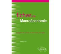Fiches de Macroéconomie - Nathalie Costa - Ellipses - broché - Manuel
