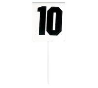 Fiches de marquage rectangulaire Tremblay CT (x12) Blanc TU