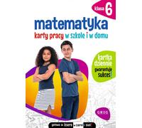Fiches de mathématiques pour l'école et la maison Classe 6 Dorota Paœ (Buch auf Polnisch)