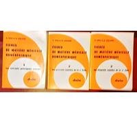 Fiches de matière médicale homéopathique