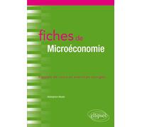 Fiches de Microéconomie - Abdelghani Maddi - Ellipses - broché - Etude