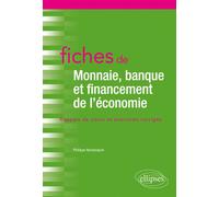 Fiches de Monnaie, banque et financement de l'économie - Philippe Narassiguin - Ellipses - broché - Etude