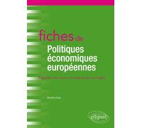 Fiches de Politiques économiques européennes - Nicolas Dross - Ellipses - broché - Etude