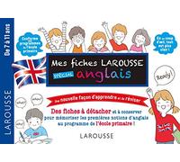 Collectif – Fiches de révision Cycle 3 anglais – Mes Fiches Larousse Spécial Anglais – Larousse