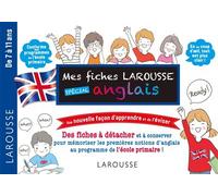 Collectif – Fiches de révision Cycle 3 anglais – Mes Fiches Larousse Spécial Anglais – Larousse