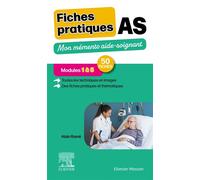 Fiches de soins AS Mon mémento aide-soignant - Alain Ramé - Elsevier Masson - broché - Scolaire / Universitaire