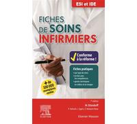 Fiches de soins infirmiers 38 Sequences Filmees Animees - Marion Ettendorff - Elsevier Masson - broché - Scolaire / Universitaire