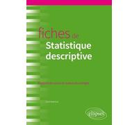 Fiches De Statistique Descriptive - Rappels De Cours Et Exercices Corrigés