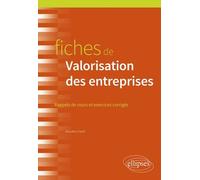 Fiches De Valorisation Des Entreprises - Rappels De Cours Et Exercices Corrigés