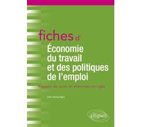 Fiches d'Économie du travail et des politiques de l'emploi - Liem Hoang Ngoc - Ellipses - broché - Guide