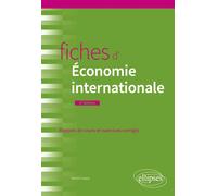 Fiches d'économie internationale - Michel Dupuy - Ellipses - broché - Scolaire / Universitaire
