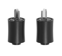 Fiches d'enceintes, vissables, 2 pièces