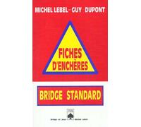 Fiches D'enchères - Bridge Standard