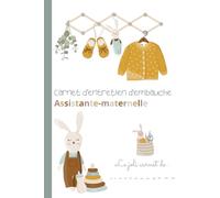 FICHES D'ENTRETIEN D'EMBAUCHE ASSISTANTE-MATERNELLE: Carnet de 40 fiches contacts à remplir, listing des points à aborder durant l'entretien d'embauche pour prise de notes