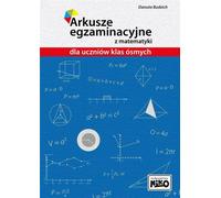 Fiches d'examen de mathématiques pour les élèves de huitième Danuta Budzich (Buch auf Polnisch)