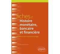 Fiches d'Histoire monétaire, bancaire et financière - Paul-Jacques Lehmann - Ellipses - broché - Essai