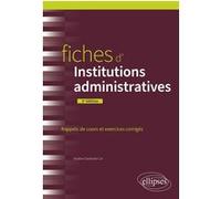 Fiches d'institutions administratives Nadine Dantonel-Cor (Auteur)
