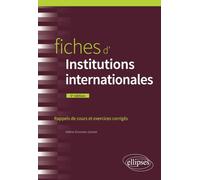Fiches d'Institutions internationales