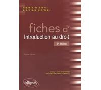 Fiches d'introduction au droit
