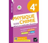 FICHES DOC Bilans et méthodes illustrés – Physique-chimie 4e – Éd. 2021 – Cahier élève – Hatier
