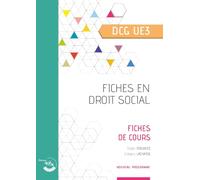 Fiches en droit social: UE 3 du DCG
