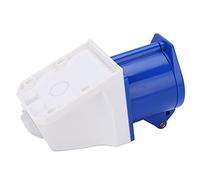 Fiches et prises industrielles 32 A 220-250 V IP44 3 broches Fiche et prise murale pour site industriel Prise de connecteur étanche IP44 Prise monophasée antidéflagrante Installation ouverte