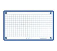 Fiches 'Flash 2.0', 75 x 125 mm, ligné, bleu