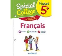 Spécial Collège Fiches Français 5e
