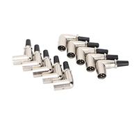 Fiches Mâles Xlr à 3 Broches, Métal de Soudage de Connecteur Xlr Profestionnel pour Cleble de Micro Bricolage