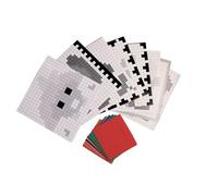 Fiches Modèles Mosaiques 21 X 21 Cm 8 Pièces