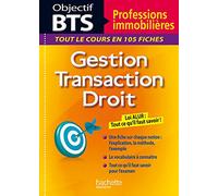 Fiches Objectif BTS Professions immobilières