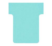 Fiches T standard 45 mm bleu le lot de 100