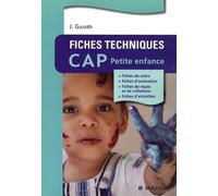 Fiches techniques CAP Petite enfance