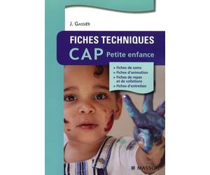 Fiches techniques CAP Petite enfance
